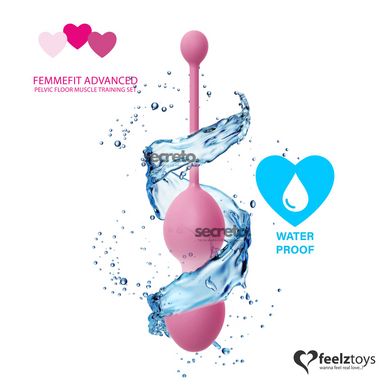 Набір вагінальних кульок для просунутих FeelzToys - FemmeFit Advanced Pelvic Muscle Training Set SO5067 фото