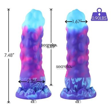 Силіконовий дилдо Hismith 7.48" Silicone Dildo HSA138 Monster Series SO9968 фото