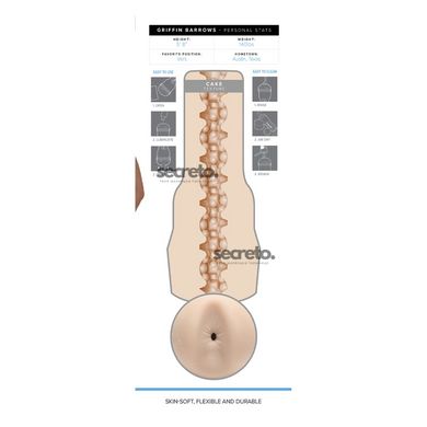 Мастурбатор-дупка Fleshjack Boys: Griffin Barrows Cake SO8157 фото