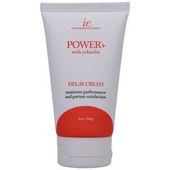 Мощный крем-пролонгатор с экстрактом Йохимбе Doc Johnson Power+ with Yohimbe Delay Cream (56 грамм) SO4541 фото