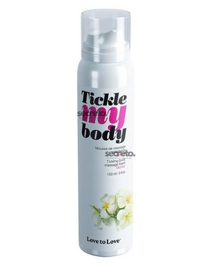 Массажная пена Love To Love TICKLE MY BODY Monoi (150 мл) увлажняющая SO2702 фото