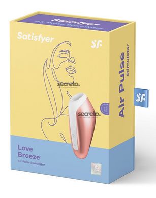 Миниатюрный вакуумный стимулятор Satisfyer Love Breeze Copper SO4102 фото