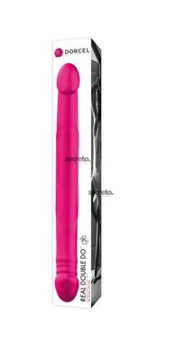 Фаллоимитатор двусторонний Dorcel Real Double Do Magenta, диаметр 4см, длина 42см MD0833 фото