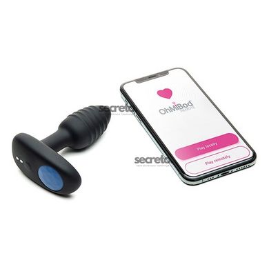 Інтерактивна анальна пробка OhMiBod Lumen powered by KIIROO SO5224 фото