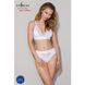 Трусики з широкою гумкою і мереживом Passion PS001 PANTIES white, size L SO4171 фото 3