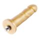 Золотой фаллоимитатор Hismith 6.8″ Golden Silicone Dildo, система KlicLok SO6202 фото 1