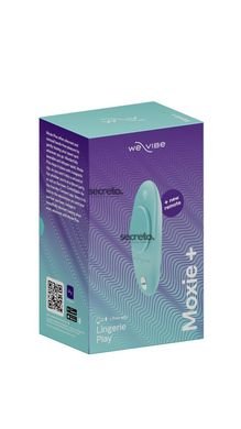 Смарт-вібратор у трусики We-Vibe Moxie+ Aqua, оновлений пульт ДК SO7145 фото