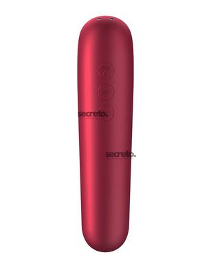 Смарт-вібратор та вакуумний стимулятор 2в1 Satisfyer Dual Love Pink SO4104 фото