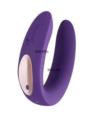 Вибратор для пар Satisfyer Double Plus Remote с пультом ДУ и двумя моторчиками SO2021 фото