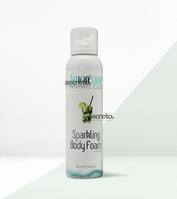 Масажна піна Amoreane Sparkling Body Foam Mojito (150 мл) SO5635 фото