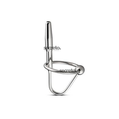 Уретральний стимулятор Sinner Gear Unbendable – Sperm Stopper Hollow Ring, 2 кільця (2,5 см та 3 см) SO4581 фото