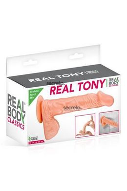 Фаллоимитатор Real Body - Real Tony Flash, TPE, диаметр 3,5см SO1893 фото