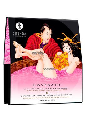 Гель для ванны Shunga LOVEBATH – Dragon Fruit 650 г, делает воду ароматным желе со SPA эффектом SO2544 фото