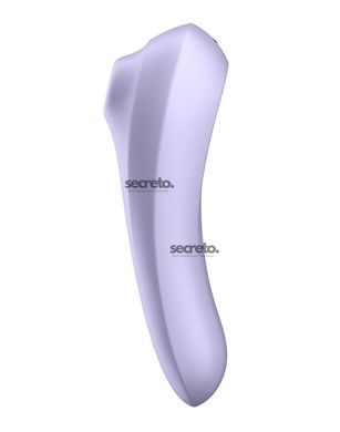 Смарт-вібратор та вакуумний стимулятор 2в1 Satisfyer Dual Pleasure Mauve SO4106 фото