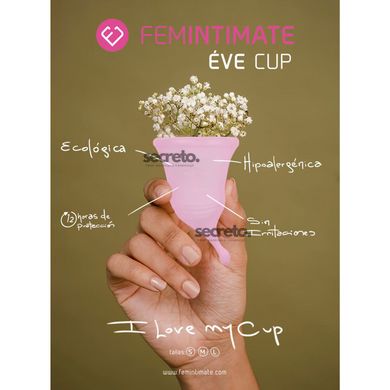 Менструальная чаша Femintimate Eve Cup New размер L, объем — 50 мл, эргономичный дизайн SO6303 фото