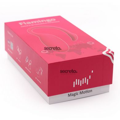 Смарт-виброяйцо Magic Motion Flamingo со стимулятором клитора, 3 вида упражнений Кегеля SO2686 фото