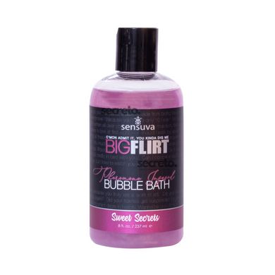 Піна для ванни Sensuva — Big Flirt Pheromone Bubble Bath — Sweet Secrets (237 мл) SO7849 фото