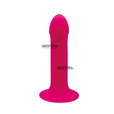 Дилдо с вибрацией Adrien Lastic Hitsens 2 Pink, отлично для страпона, макс диаметр 4см, длина 17,2см SO5052 фото