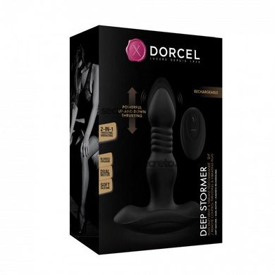 Анальна пробка з вібрацією та пульсацією Dorcel DEEP STORMER SO5073 фото