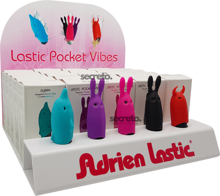 Набор вибраторов Adrien Lastic Promo Pack Pocket Vibe (25 шт + тестеры) AD90505 фото