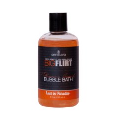 Піна для ванни Sensuva — Big Flirt Pheromone Bubble Bath — Lust in Paradise (237 мл) SO7851 фото