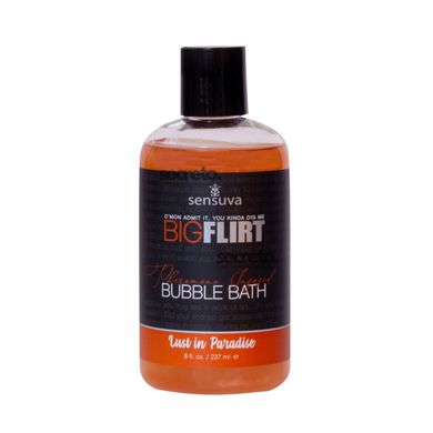 Піна для ванни Sensuva — Big Flirt Pheromone Bubble Bath — Lust in Paradise (237 мл) SO7851 фото