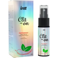 Збуджувальний спрей для клітора Intt Clit Me On Peppermint Cooling Effect 12 мл, охолоджувальний ефе SO8392 фото