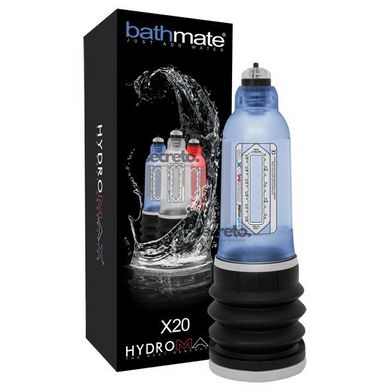 Гідропомпа Bathmate Hydromax 5 Blue (X20), для члена довжиною від 7,5 до 12,5 см, діаметр до 4,5 см HM-20-AB фото