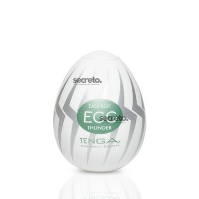 Мастурбатор-яйце Tenga Egg Thunder (блискавка) E23732 фото