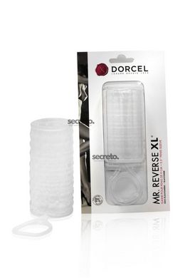 Насадка на член Dorcel Mr Reverse XL з кільцем для мошонки, стимулюючий рельєф MD0840 фото