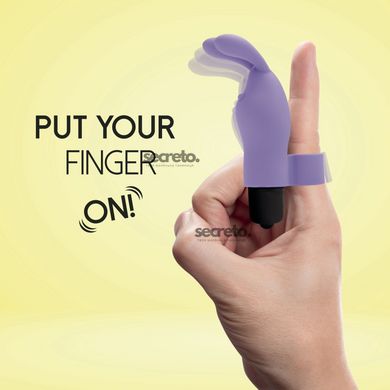 Вібратор на палець FeelzToys Magic Finger Vibrator Purple SO4435 фото