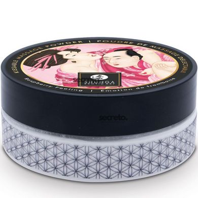 Смачна пудра для оральних пестощів Shunga Body Powder – Raspberry feeling (75 гр) SX0588 фото