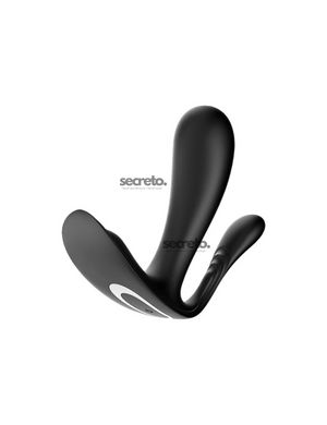 Двойной смарт-вибратор в трусики Satisfyer Top Secret+ Black SO6134 фото