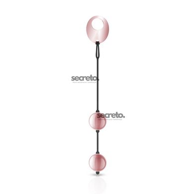 Металлические вагинальные шарики Rosy Gold - Nouveau Kegel Balls, масса 376 г, диаметр 2,8 см SO4594 фото