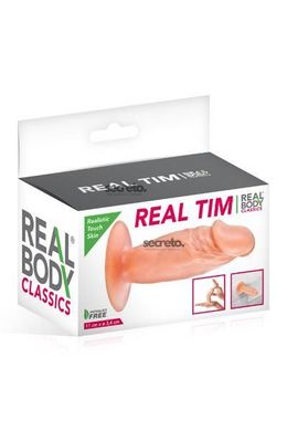 Фалоімітатор Real Body — Real Tim Flash, TPE, діаметр 3,4 см SO2216 фото