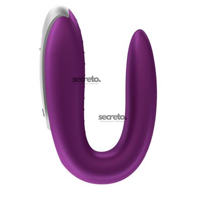 Смарт-вибратор для пар Satisfyer Double Fun (Violet) с пультом ДУ SO5059 фото