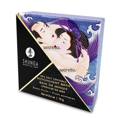 Соль для ванны Shunga Moonlight Bath - Exotic Fruits (75 гр), соль Мертвого моря, аромамасла SO2541 фото