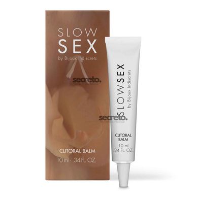 Разогревающий бальзам для клитора Bijoux Indiscrets Slow Sex Clitoral balm SO5904 фото