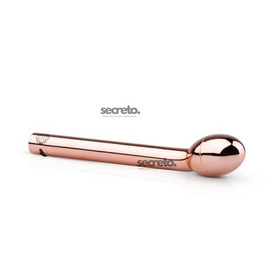 Вібратор для точки G Rosy Gold — Nouveau G-spot Vibrator SO4595 фото