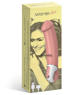 Потужний вібратор Satisfyer Vibes Master, гнучкий літій силікон, 12 режимів роботи, діаметр 46 мм SO2205 фото