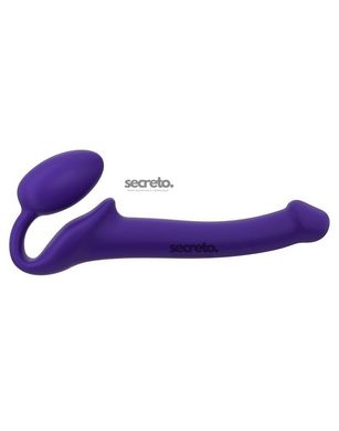 Безремінний страпон Strap-On-Me Violet S, повністю регульований, діаметр 2,7 см SO2706 фото