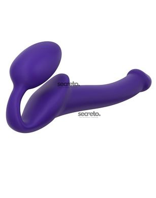 Безремінний страпон Strap-On-Me Violet S, повністю регульований, діаметр 2,7 см SO2706 фото