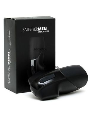 Мастурбатор Satisfyer Men Vibration імітатор мінету з вібрацією, стимуляція головки SO2206 фото