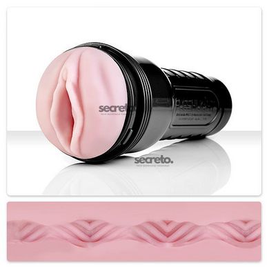 Мастурбатор вагина Fleshlight Pink Lady Vortex, нежный реалистичный рельеф F17644 фото