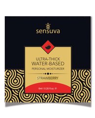 Пробник Sensuva - Ultra–Thick Water-Based Strawberry (6 мл) SO3383 фото