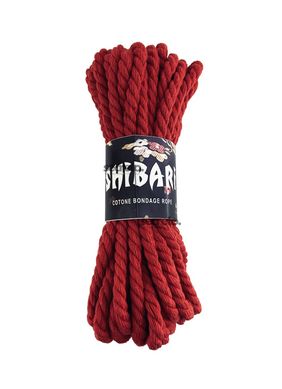 Хлопковая веревка для Шибари Feral Feelings Shibari Rope, 8 м красная SO4003 фото